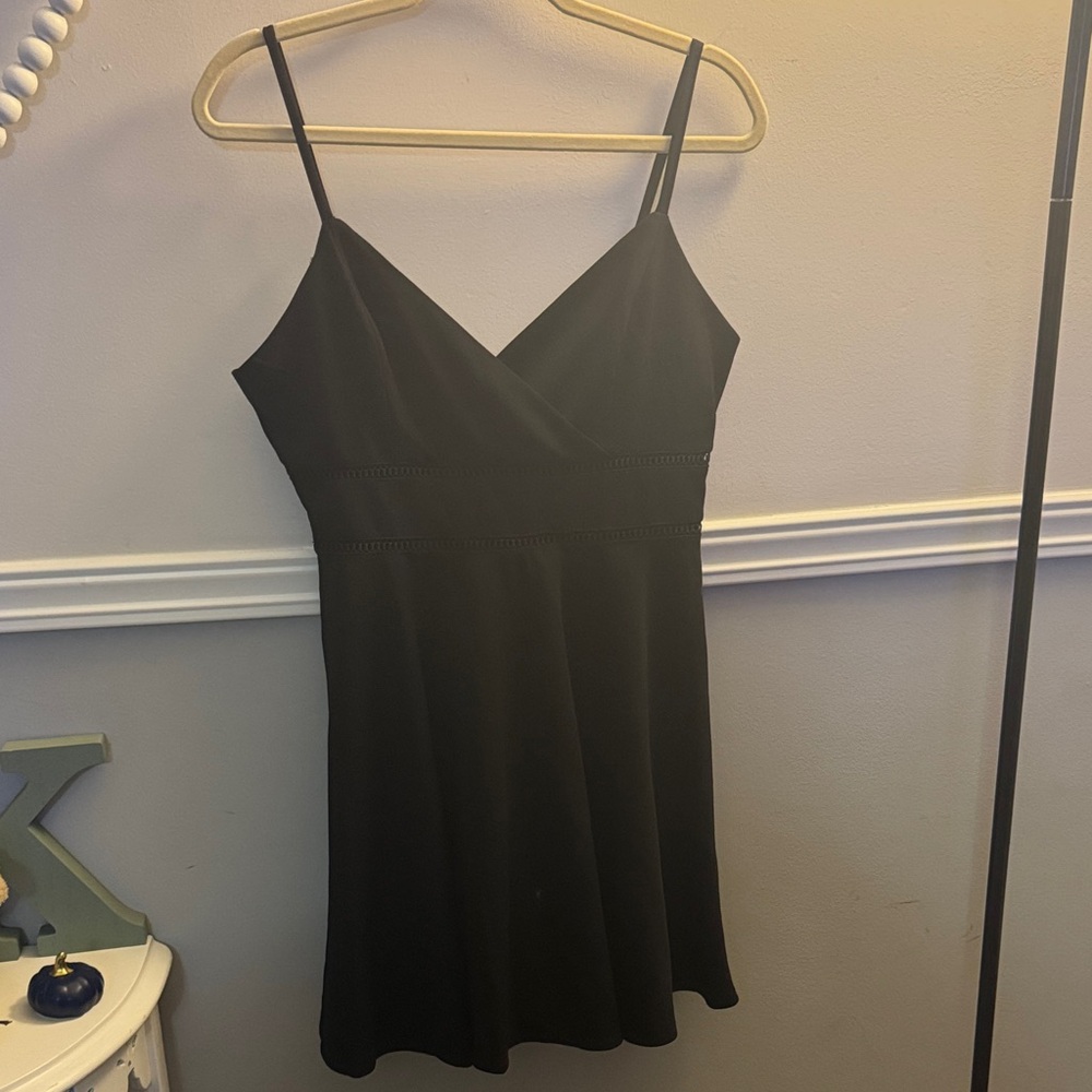 Francesca's Collections Black Mini Dress